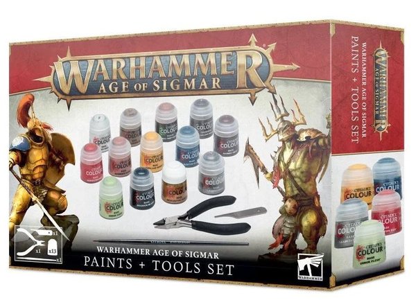 Age of Sigmar - Paints + Tools