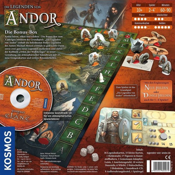 Die Legenden von Andor: Die Bonus-Box (Erw.)
