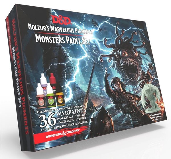 Dungeons & Dragons - The Monsters Paint Set