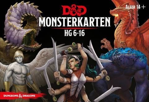Dungeons & Dragons: Monsterkarten HG 6 - 16
