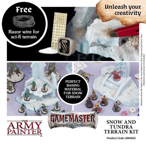 Gamemaster: Snow & Tundra Terrain Kit