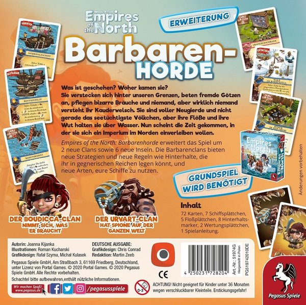 Imperial Settlers - Empires of the North: Barbaren-Horde (Erw.)