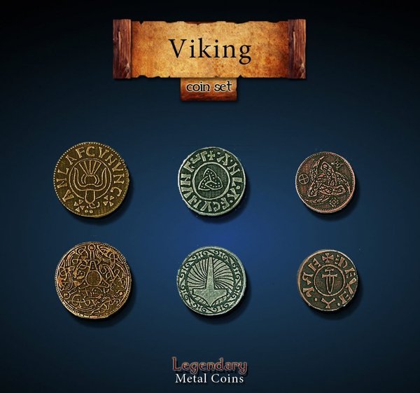 Münzen-Set (Coins) - Wikinger