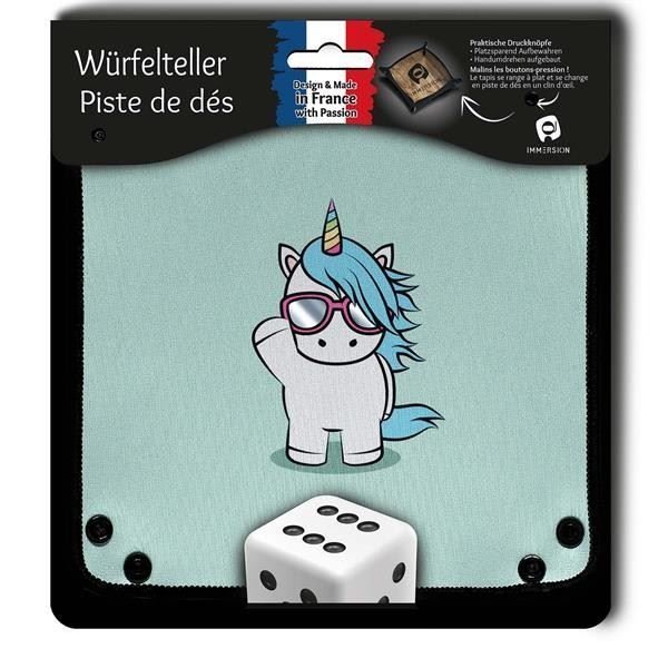 Würfelteller - Small Hello Unicorn