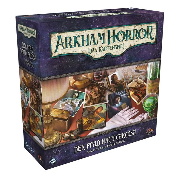Arkham Horror - Das Kartenspiel: Der Pfad nach Carcosa (Ermittler-Erweiterung)