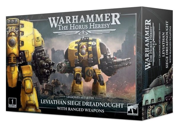 Legiones Astartes Leviathan Siege Dreadnought with Ranged Weapons