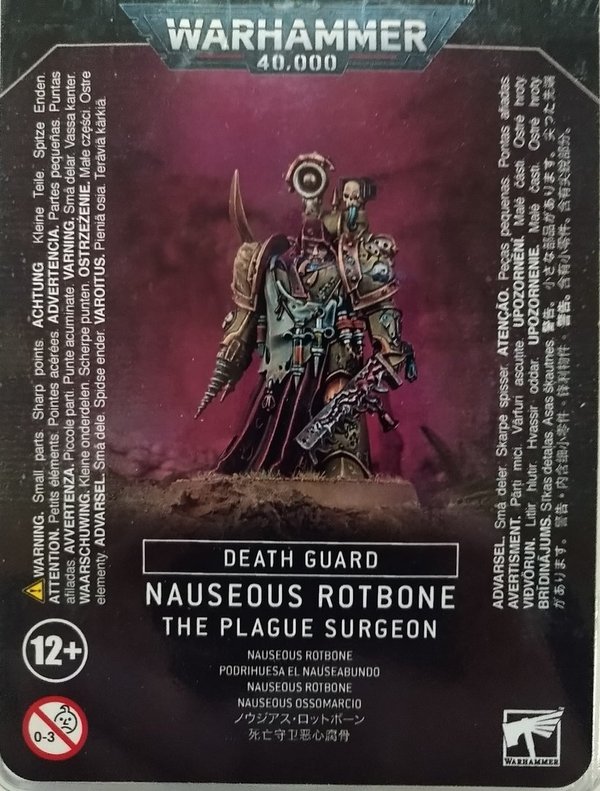 Death Guard Nauseous Rotbone The Plague Surgeon
